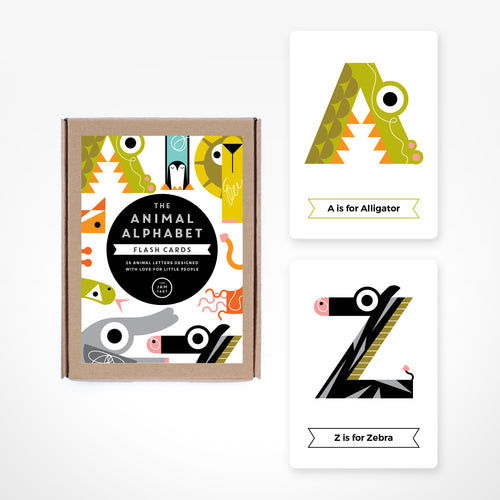 Animal Alphabet Flash Cards