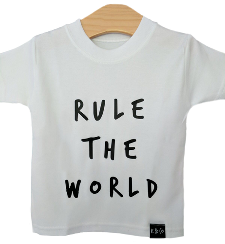 Black & White Rule the World Tee