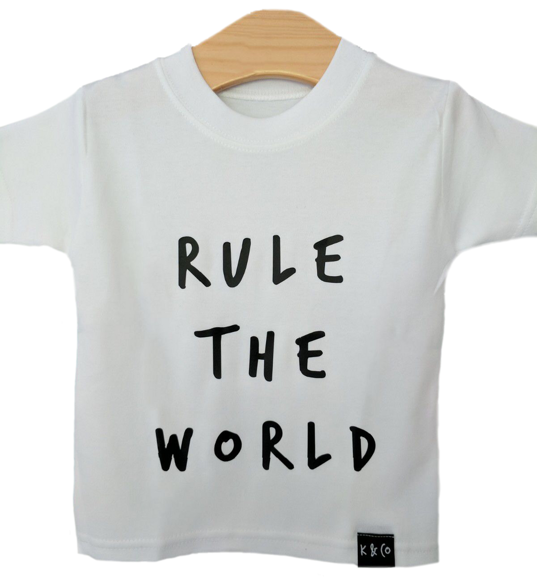 Black & White Rule the World Tee